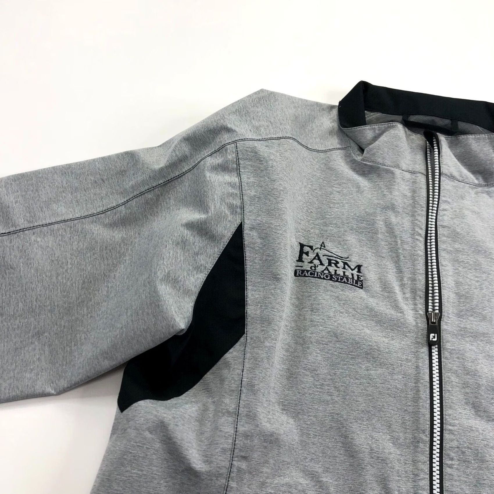 Footjoy VINTAGE FootJoy FJ DryJoys Medium Womens Golf Full Zip Polyester Mock Neck Jacket MINT Size M / US 6-8 / IT 42-44 - 3 Thumbnail