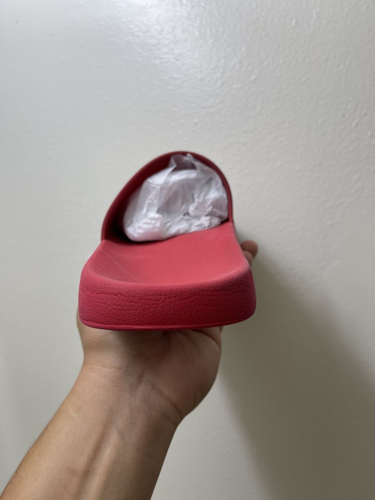 Burberry Burberry Men Slides “Bright Red” Size 9 In Men/ 42 EU Size US 9 / EU 42 - 12 Thumbnail