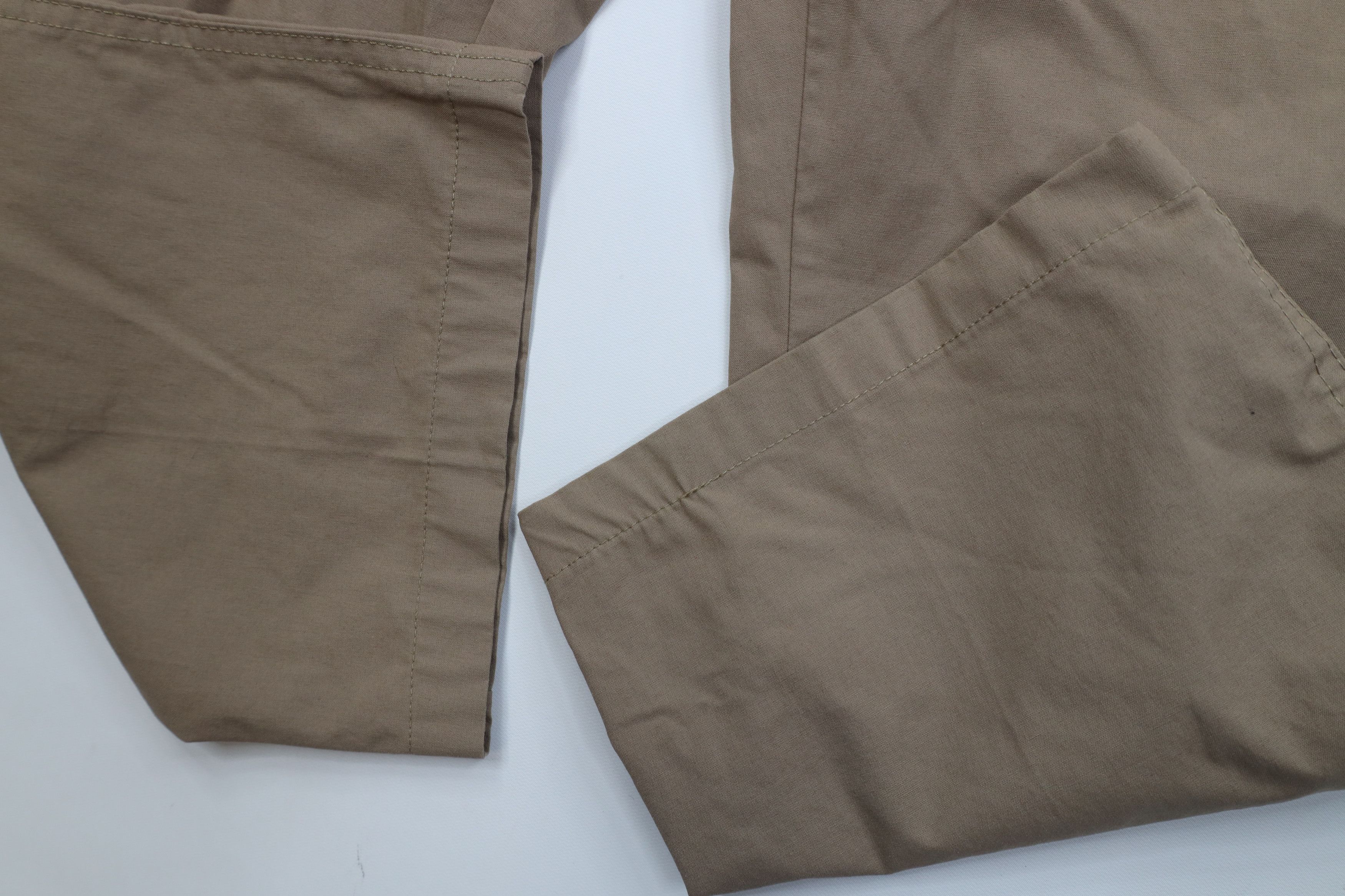 Vintage Vintage 90s Streetwear Baggy Wide Leg Cargo Pants Khaki Size US 44 / EU 60 - 6 Thumbnail
