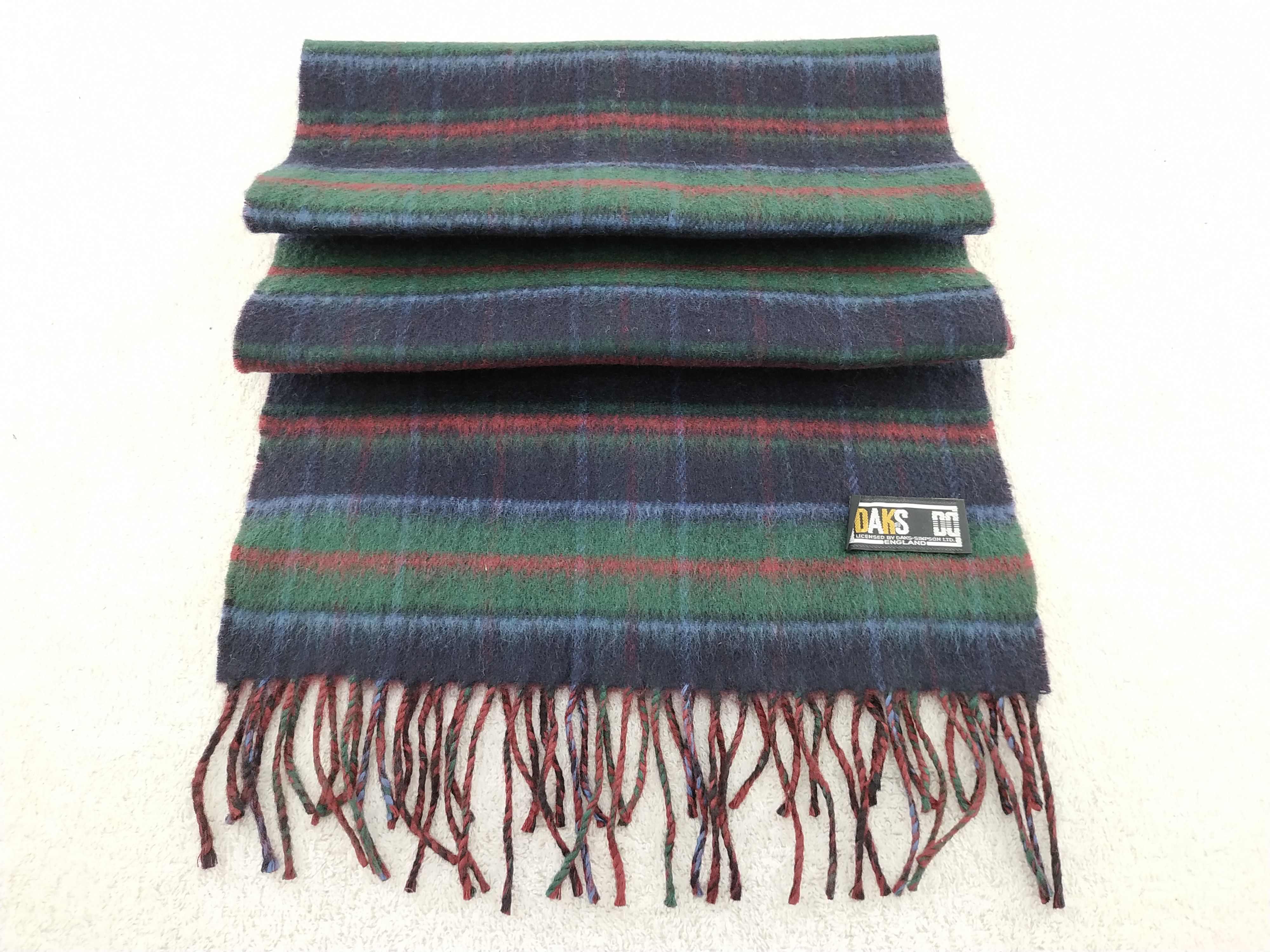 DAKS Vintage Daks Scarf/Muffler/Neckwear MF387A Size ONE SIZE - 2 Thumbnail