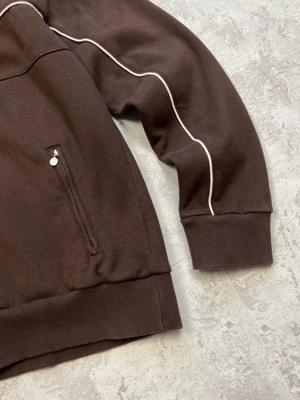 Nike Vintage RARE Nike Brown Zip Sweatshirt Size US XL / EU 56 / 4 - 5 Thumbnail