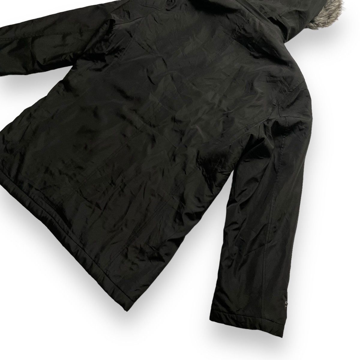 If Six Was Nine LOUIS CHAVLON BUTTON UP FULL ZIP NYLON FUR HOODIE JACKET Size US M / EU 48-50 / 2 - 14 Thumbnail