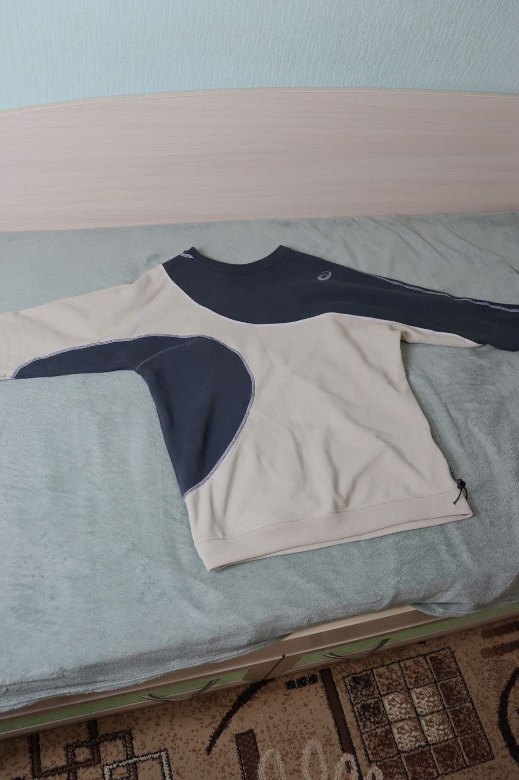 Asics × Kiko Kostadinov Kiko Kostadinov x ASICS 2020 Sweatshirt Beige/Navy Size US M / EU 48-50 / 2 - 10 Thumbnail