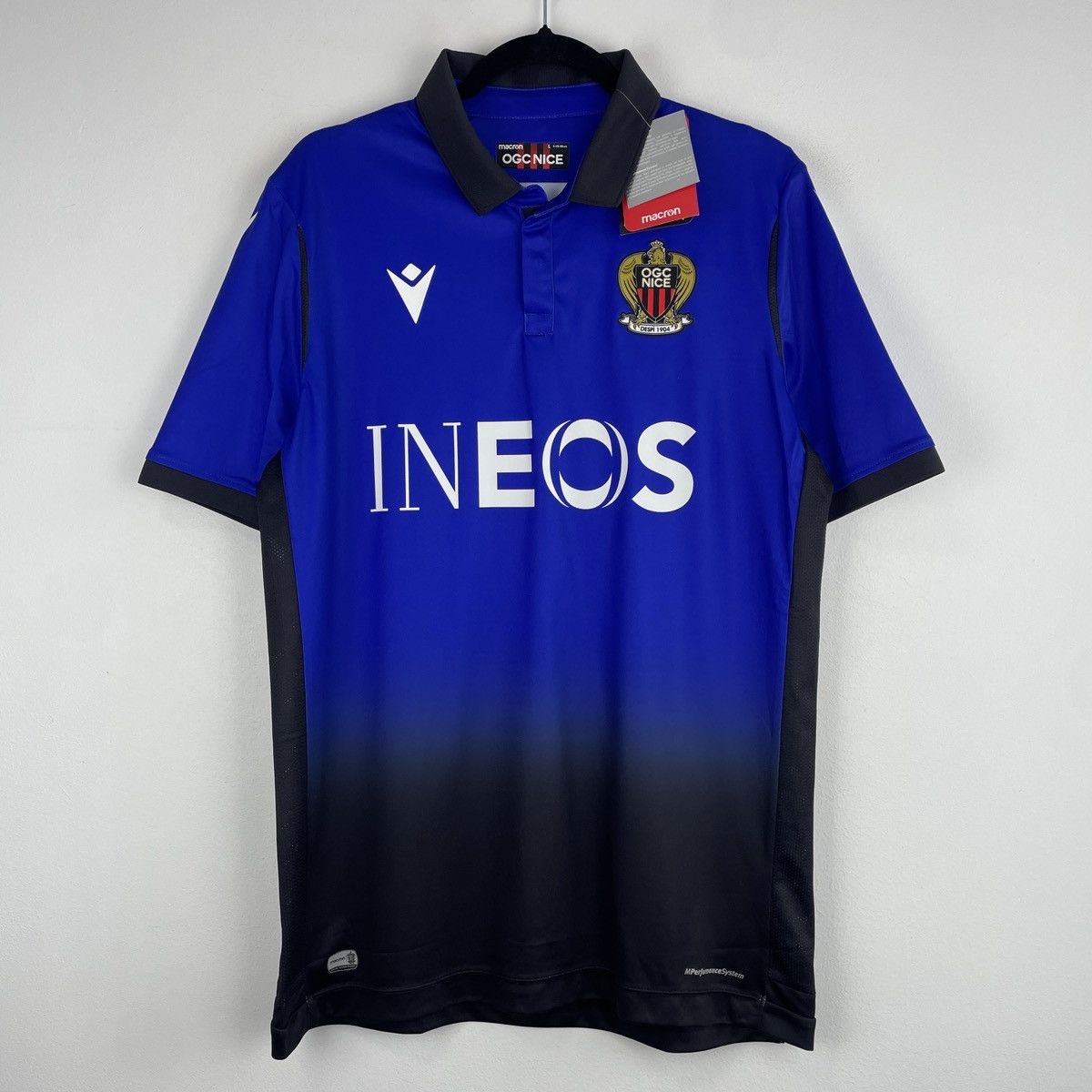 Macron OGC Nice Third Soccer Jersey Shirt Men 2020/2021 size L Size US L / EU 52-54 / 3 - 1 Thumbnail
