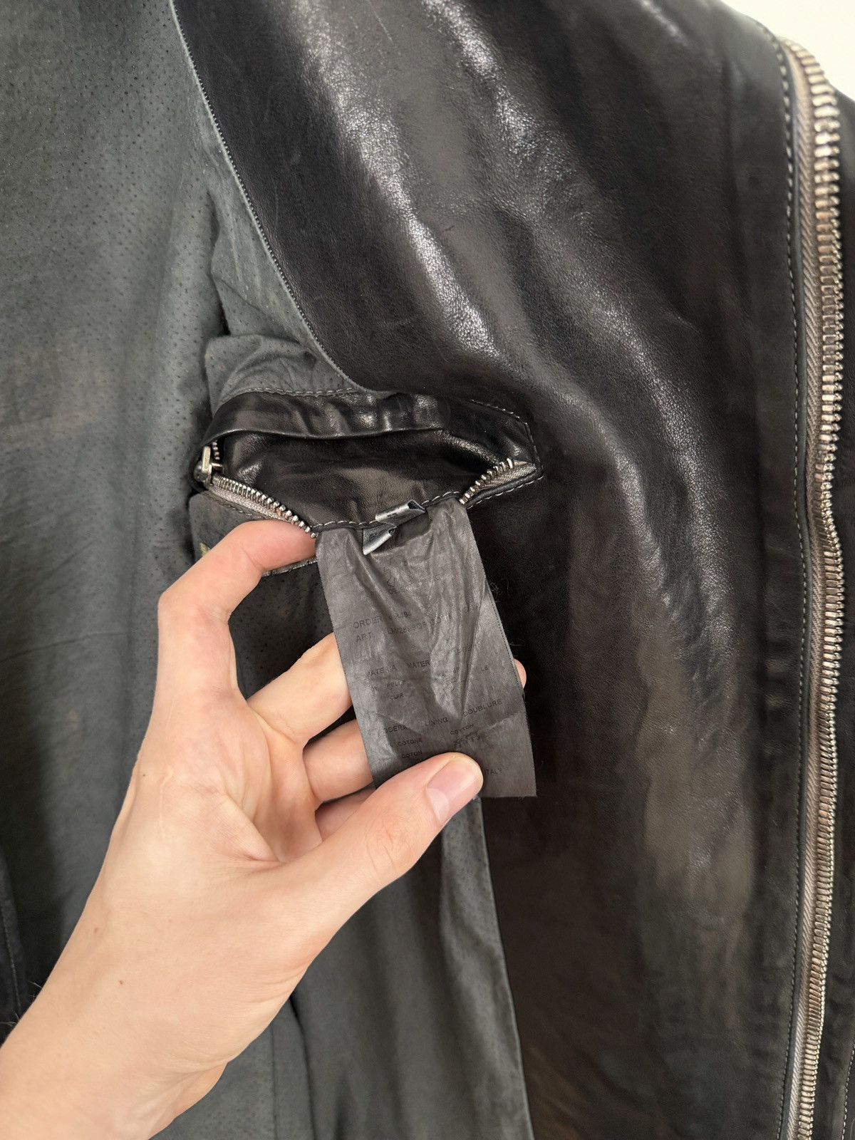 Carol Christian Poell Horse Leather Concealed Prosthetic Gloved Jacket Size US L / EU 52-54 / 3 - 25 Thumbnail