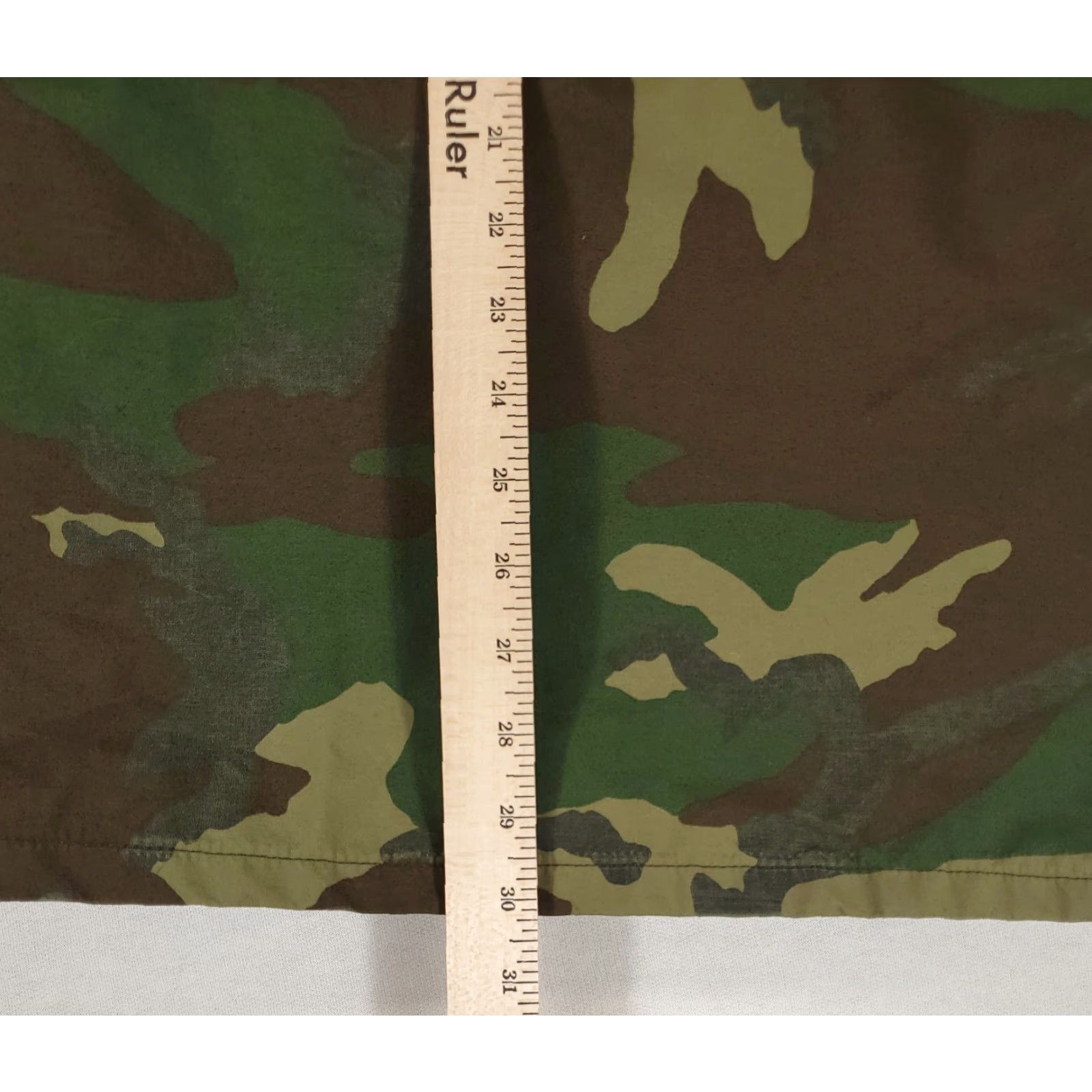 Vintage VINTAGE US Military Parka Jacket Cold Weather Woodland Camo Patched Mens L Long Size US L / EU 52-54 / 3 - 6 Thumbnail