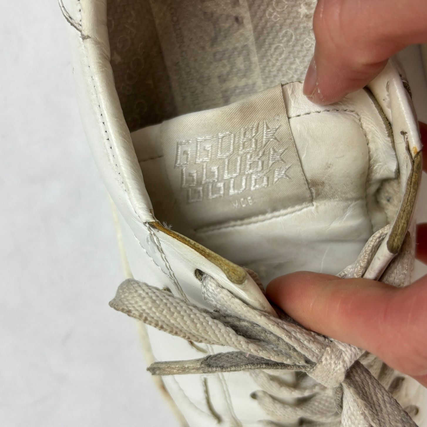 Golden Goose Golden Goose GGDB Stardan Leather Low Top Sneakers Womens 36 Size US 6 / IT 36 - 10 Thumbnail