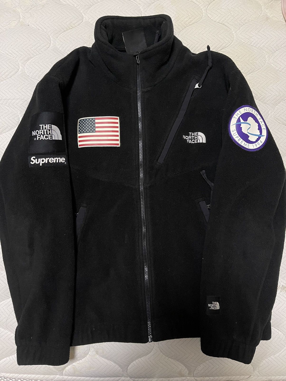 Supreme Supreme tnf north trans Antarctica expedition fleece Jacket ...