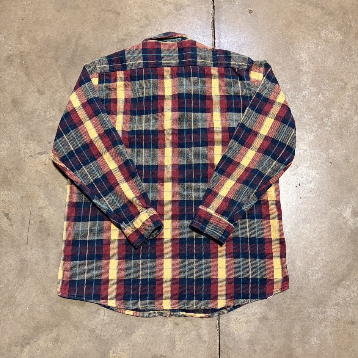 FiveBrother Vintage Five Brother Plaid Flannel Shirt Button Up Workwear Size US XL / EU 56 / 4 - 7 Thumbnail