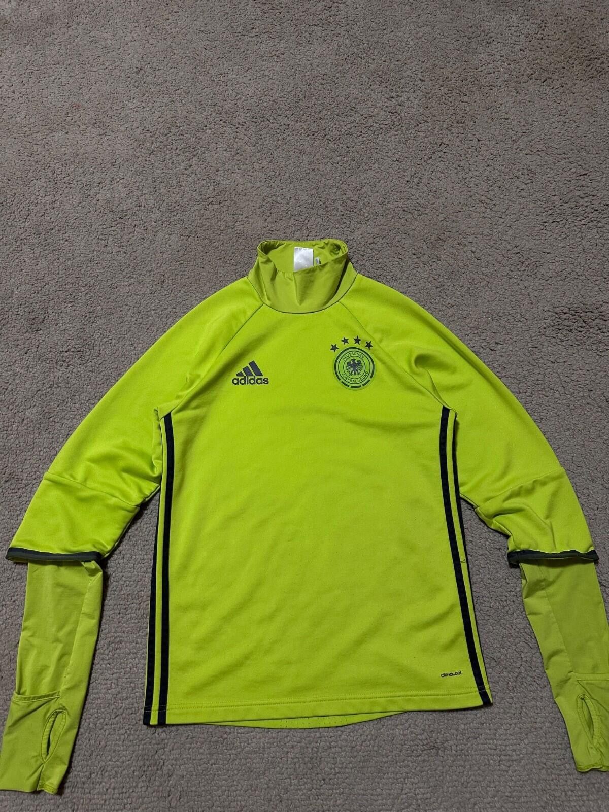 Adidas GERMANY NATIONAL TEAM 2016/2017 FOOTBALL TRAINING TOP ADIDAS Size US S / EU 44-46 / 1 - 3 Thumbnail