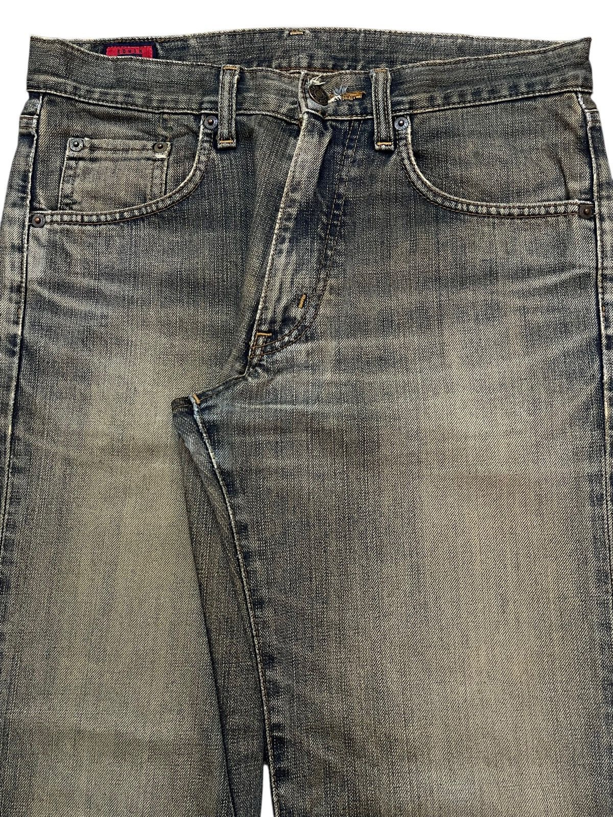 Edwin Vintage Edwin 503z Mud Wash Faded Style Whiskers Loose Jeans Size US 30 / EU 46 - 4 Thumbnail