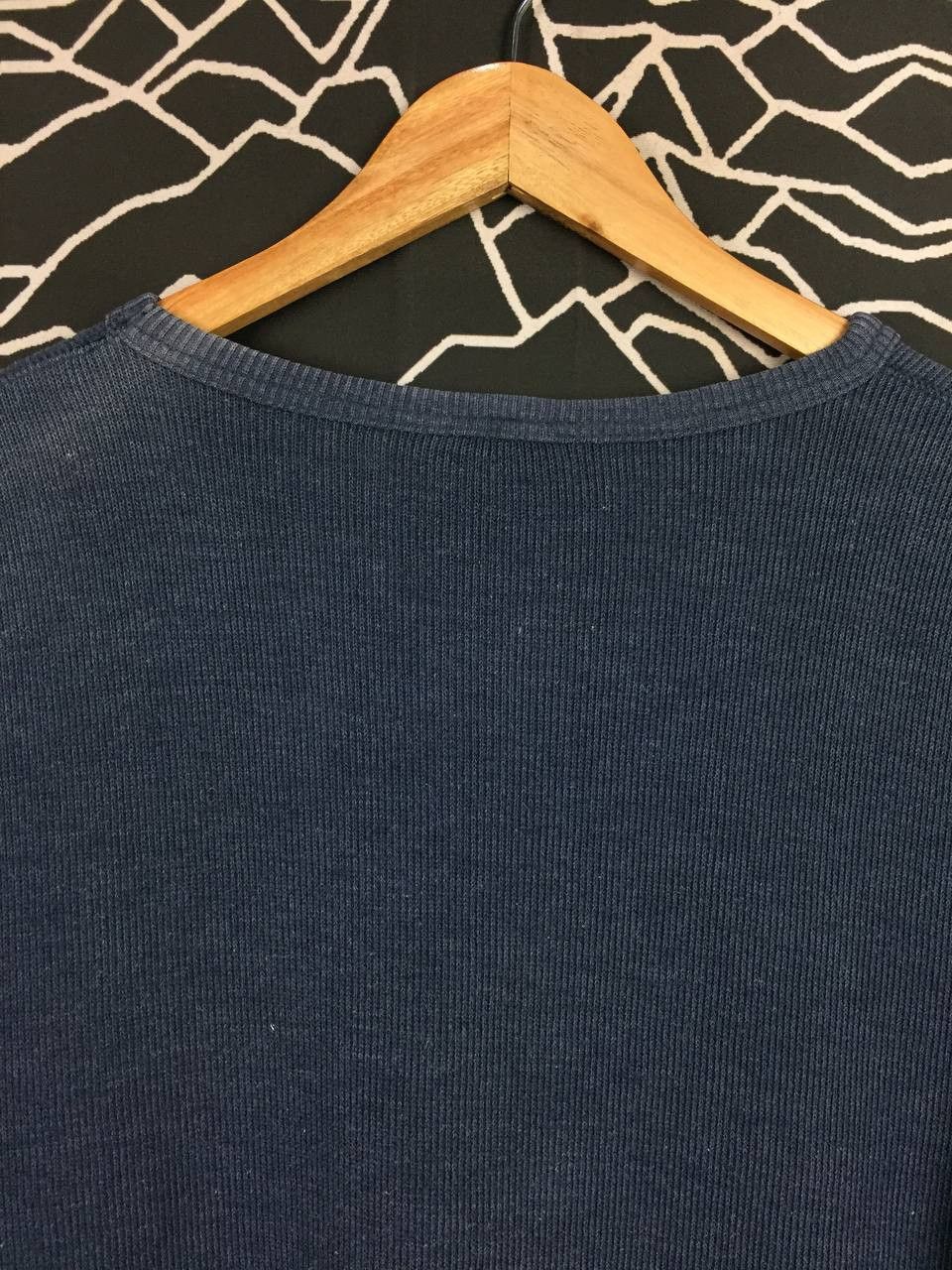 Vision Streetwear Vtg 80s Vision Streetwear Skate Logo Waffle Knit Thermal Tee Size US XL / EU 56 / 4 - 10 Thumbnail