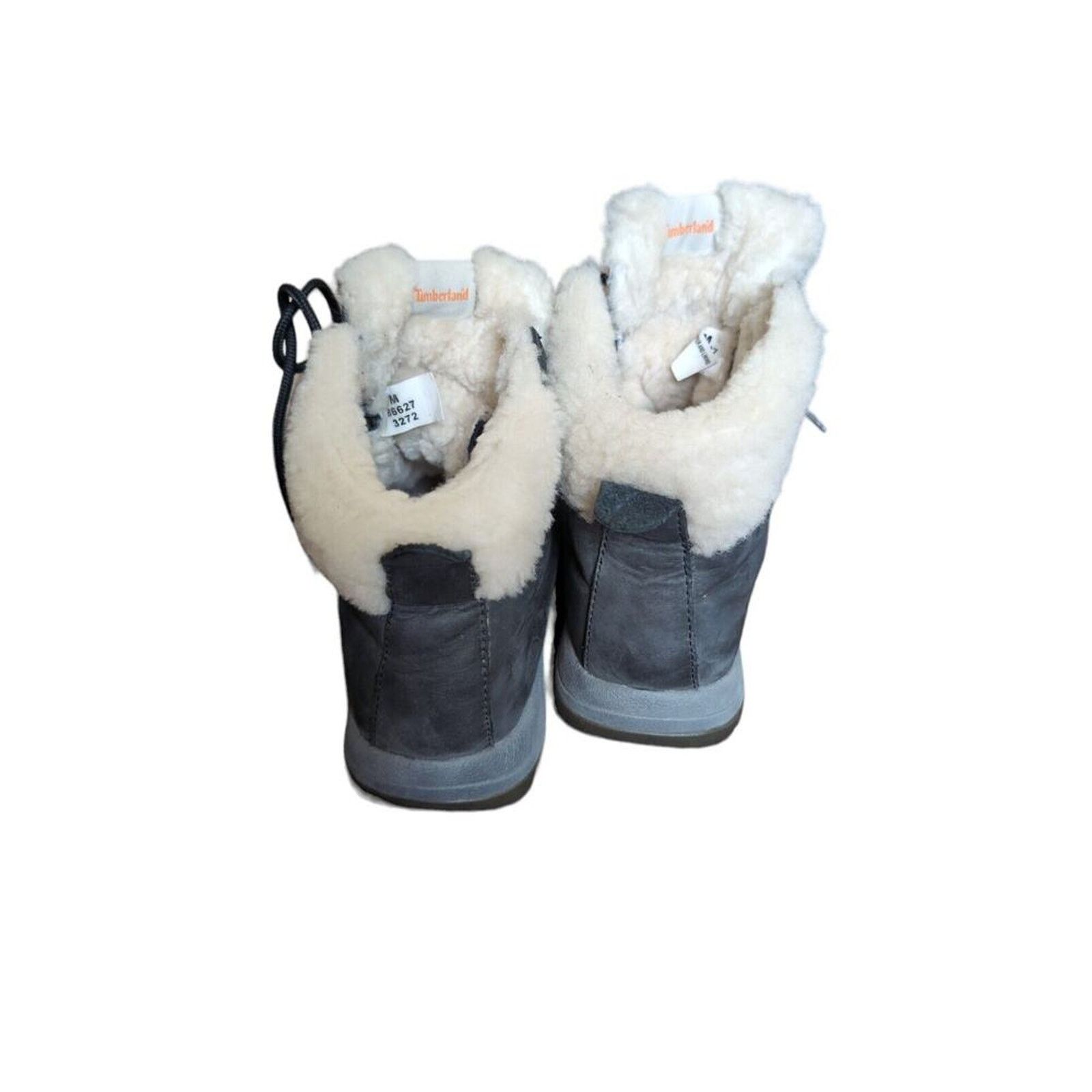Timberland Timberland Womens 7.5M Black Suede Sherpa Ankle Boots Size US 7.5 / IT 37.5 - 7 Thumbnail