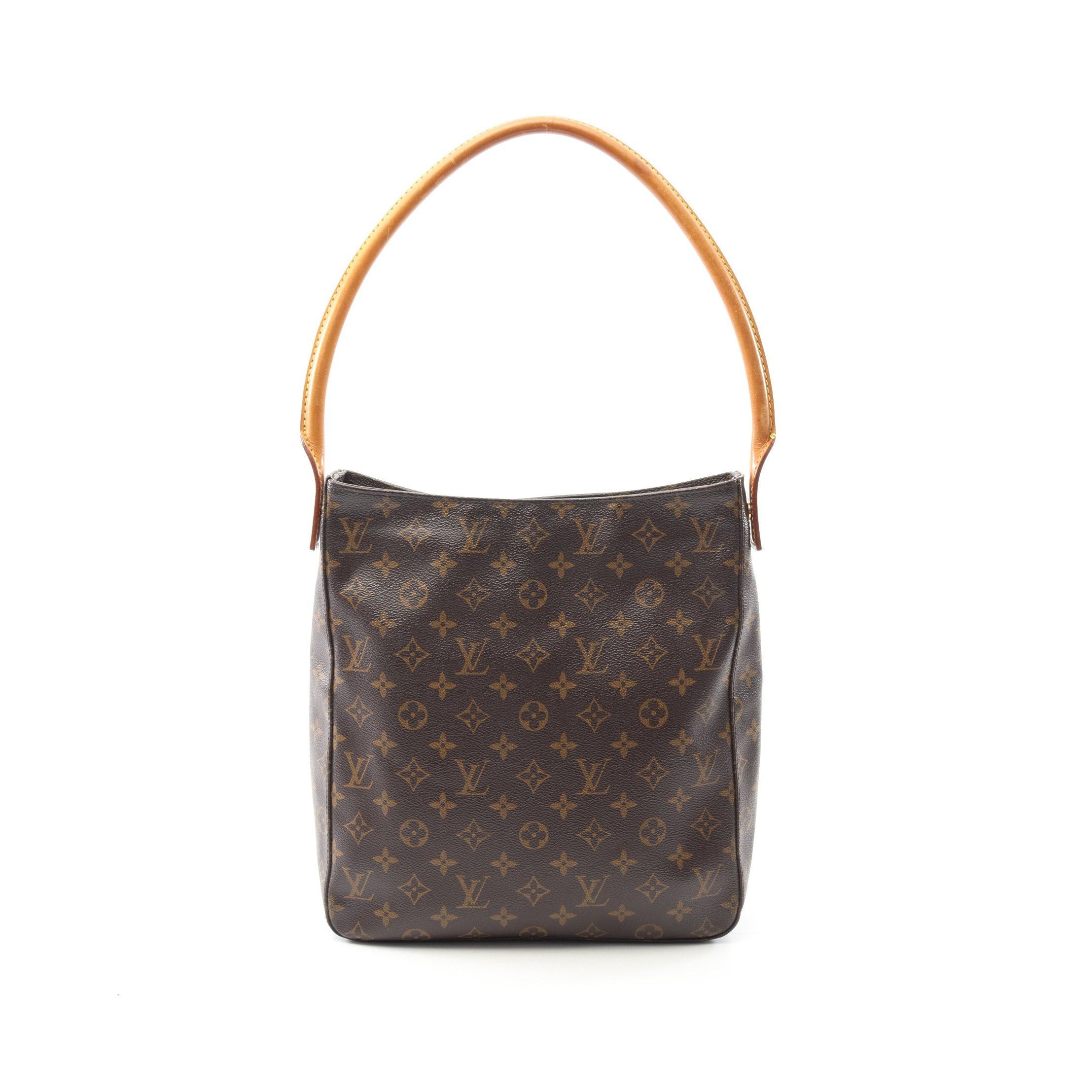 Louis Vuitton Louis Vuitton Looping Gm Monogram Shoulder Bag Leather Brown Size ONE SIZE - 1 Thumbnail