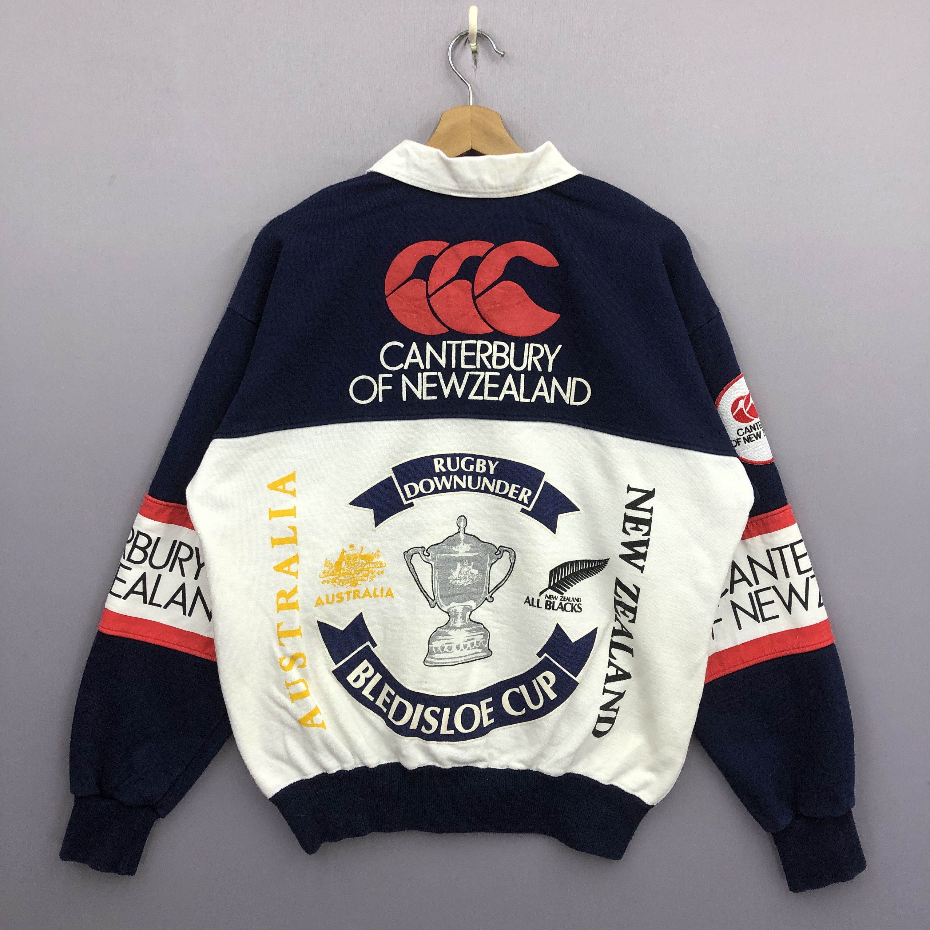 Canterbury of New Zealand × Vintage Vintage Canterbury Blendisloe Cup Sweater Sweatshirt Jumper Size US L / EU 52-54 / 3 - 4 Thumbnail