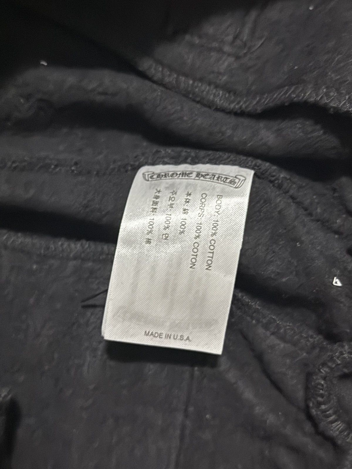 Chrome Hearts NEW Chrome hearts black/blue horseshoe sweatpants Size US 34 / EU 50 - 5 Thumbnail