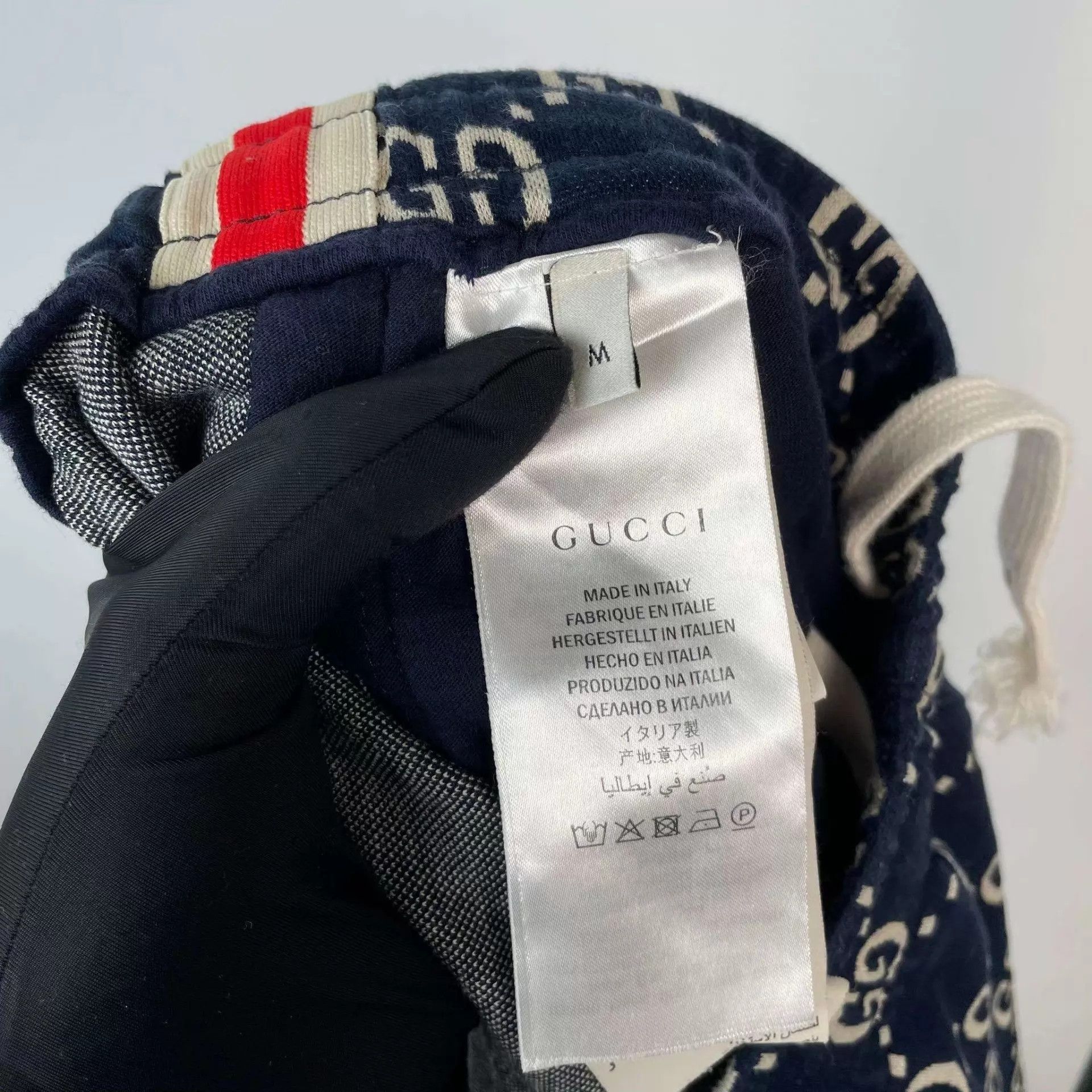 Gucci Gucci GG Supreme knit pants blue M Size 27" / US 4 / IT 40 - 6 Thumbnail
