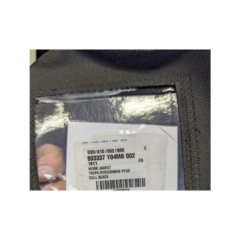 Saint Laurent Paris o1rshd1 Corduroy-Trimmed Cotton Canvas Work Jacket in Black Size US M / EU 48-50 / 2 - 22 Thumbnail