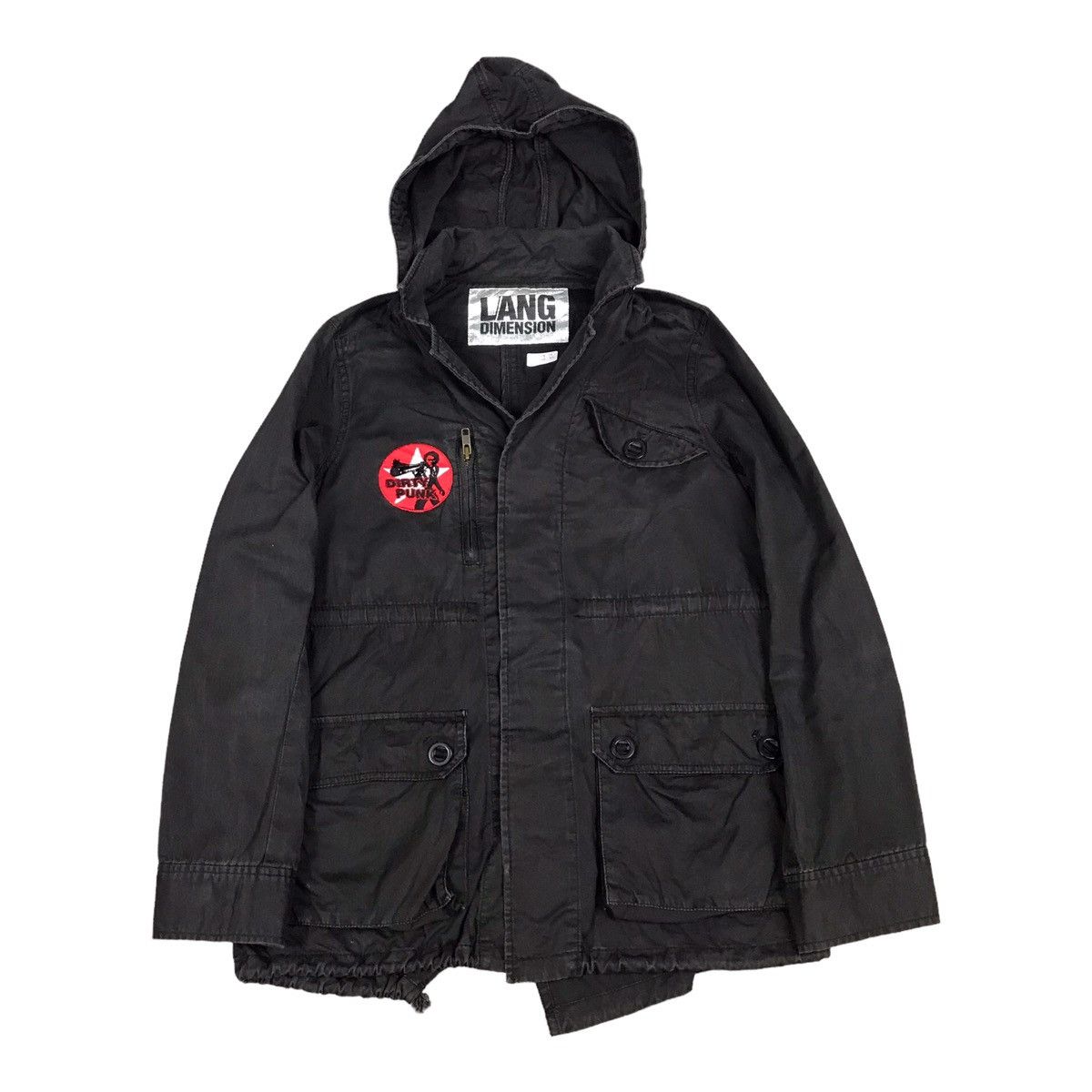 Japanese Brand Lang Dimension Punk Japan jacket ifsixwasnina style Size US XS / EU 42 / 0 - 1 Thumbnail