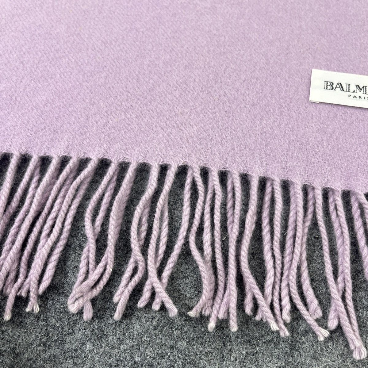 Vintage Vintage Balmain Scarf / Muffler / Neckwear K009 Size ONE SIZE - 8 Thumbnail