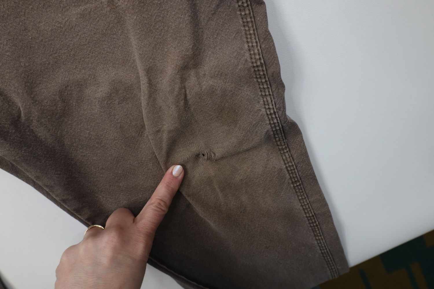 Dickies Vintage Y2K Dickies Canvas Wide Leg Dungaree Pants Brown Size US 36 / EU 52 - 7 Thumbnail