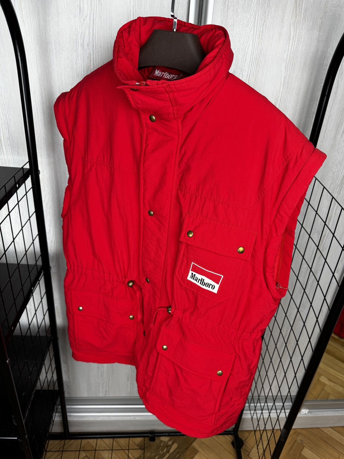 Marlboro Vintage MARLBORO Jacket Full Zip Size XXL logo 2 in 1 Vest Size US XXL / EU 58 / 5 - 19 Thumbnail