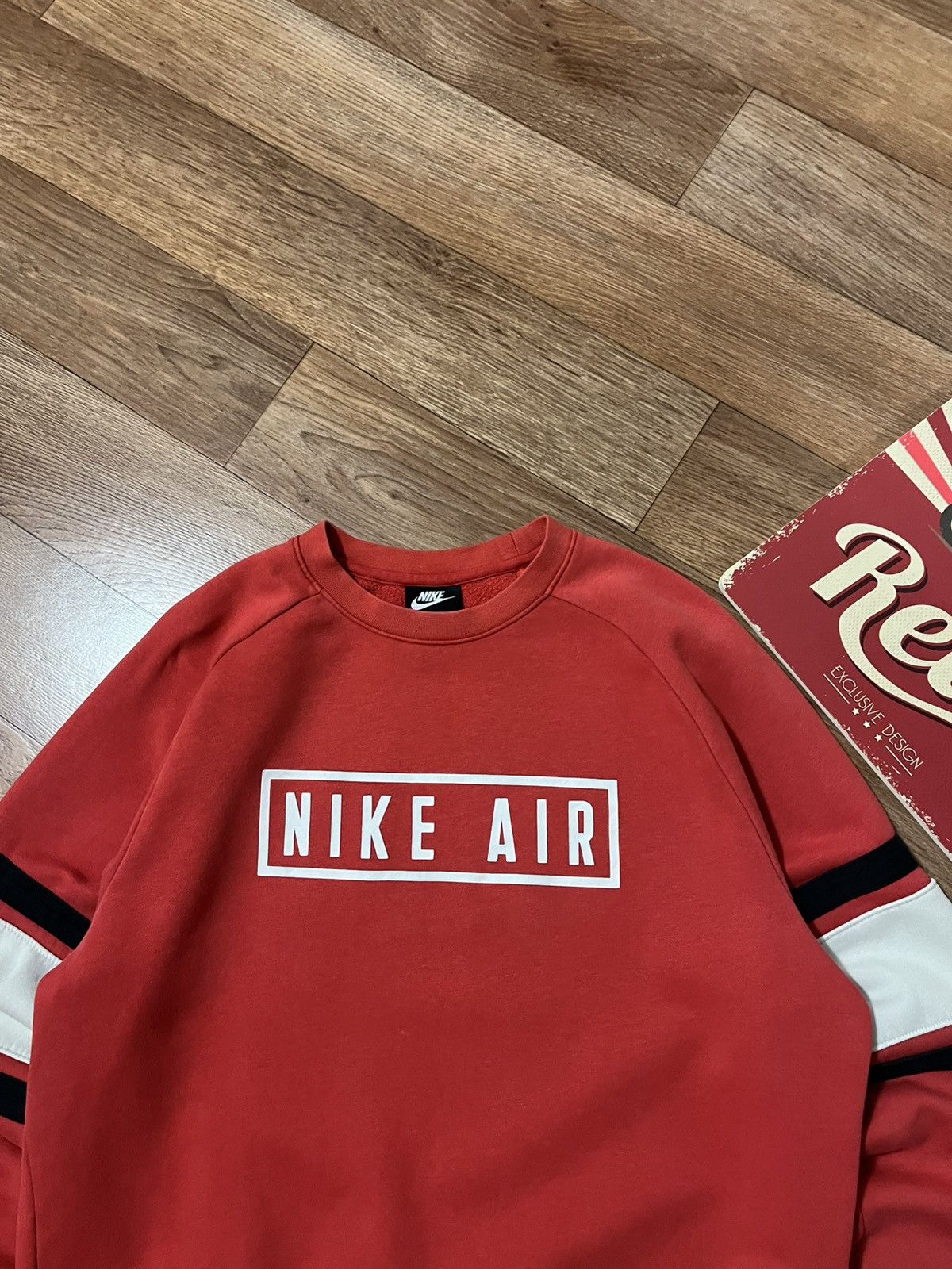 Nike Nike Air Big Logo Swoosh Crewneck Sweatshirt Size US M / EU 48-50 / 2 - 3 Thumbnail