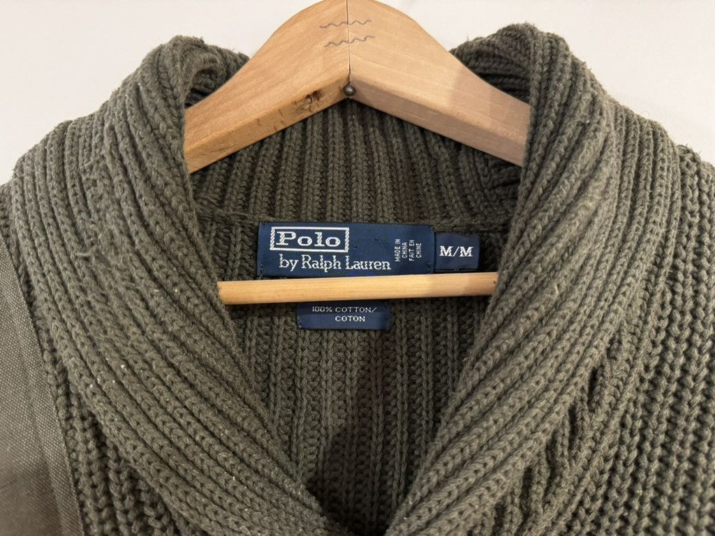 Polo Ralph Lauren Vintage Polo Ralph Lauren Military Knit Sweater Size US M / EU 48-50 / 2 - 2 Thumbnail