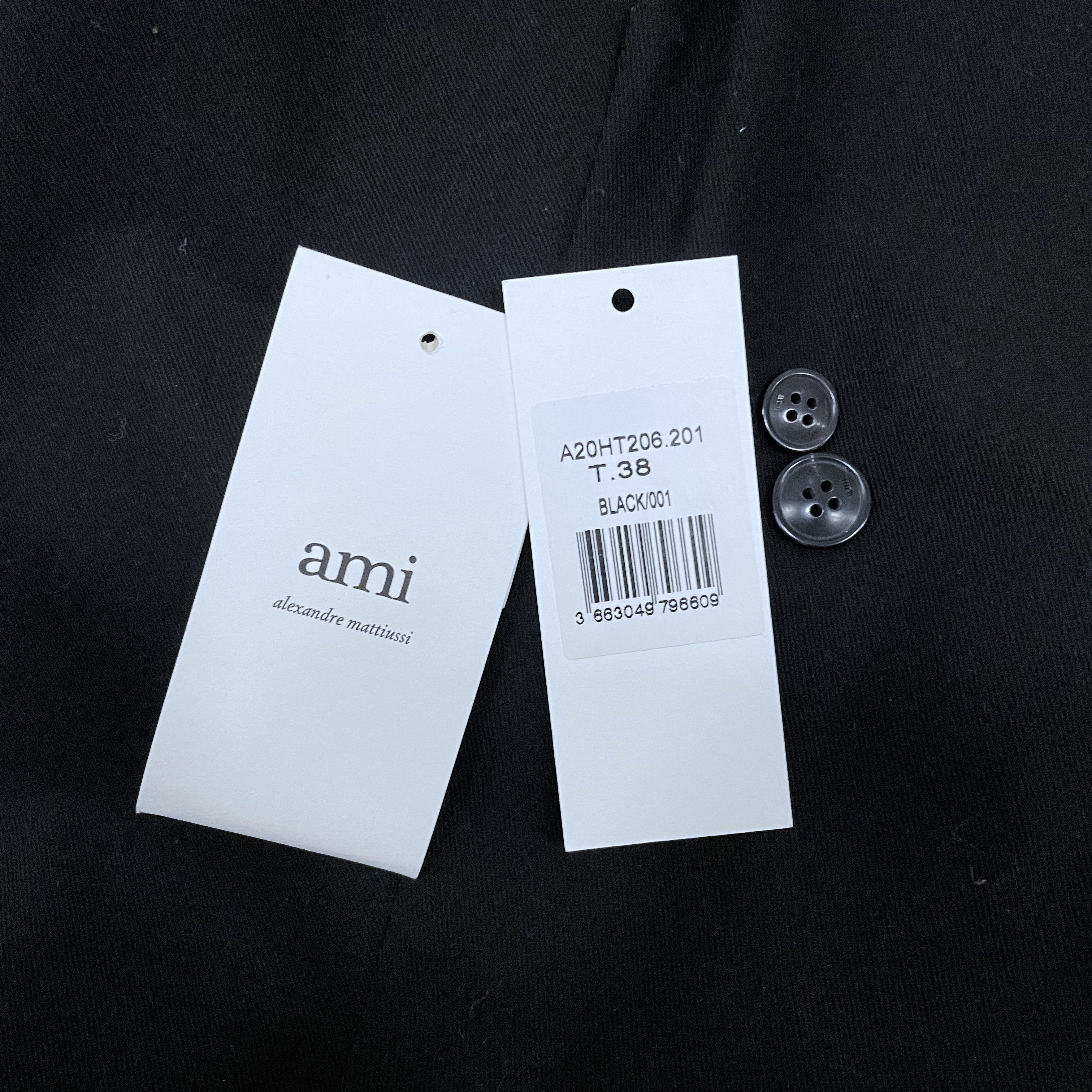 AMI Cropped Elasticated Trousers Size US 30 / EU 46 - 6 Thumbnail