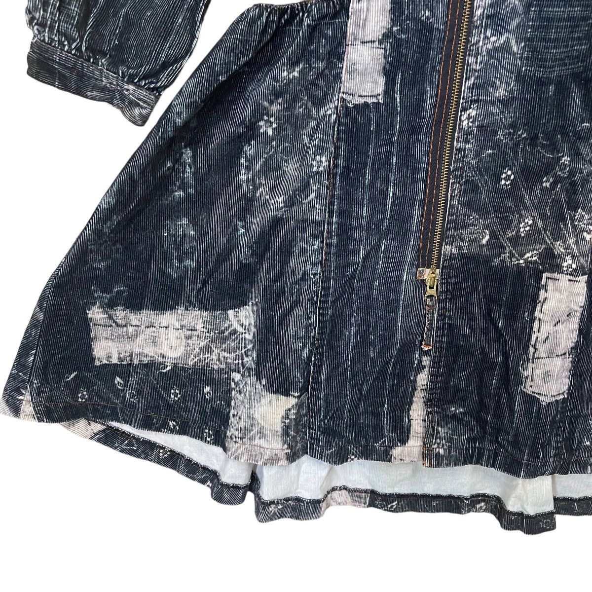 Jean Paul Gaultier Jean Paul Gaultier Patchwork Zipper Jacket Size Small Size S / US 4 / IT 40 - 7 Thumbnail
