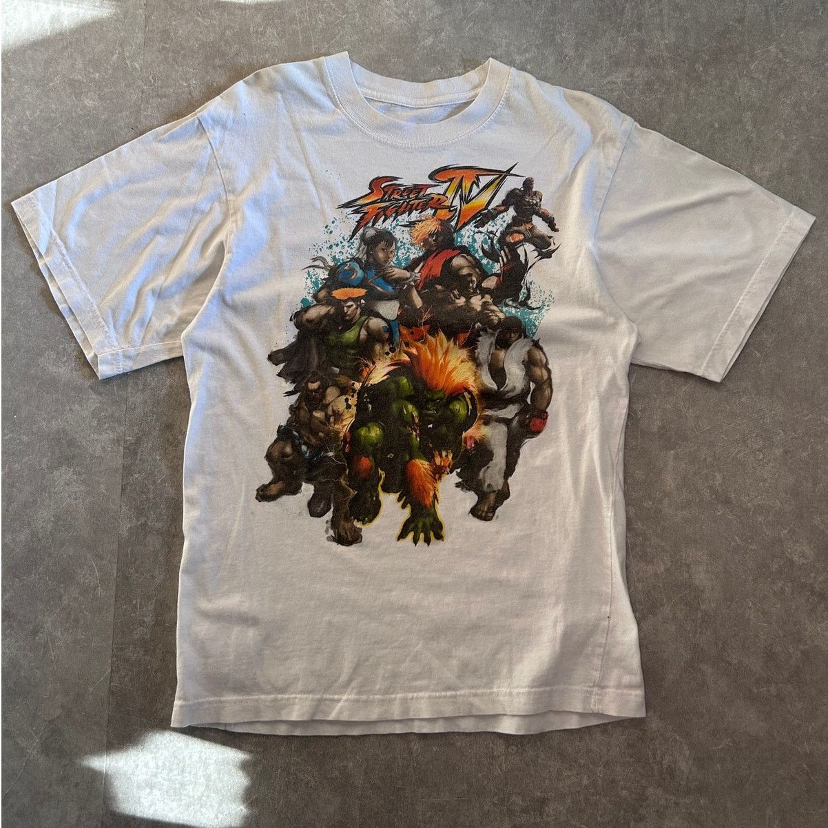 Other 90s Vintage Street Fighter IV White T Shirt Size M Size US M / EU 48-50 / 2 - 1 Thumbnail
