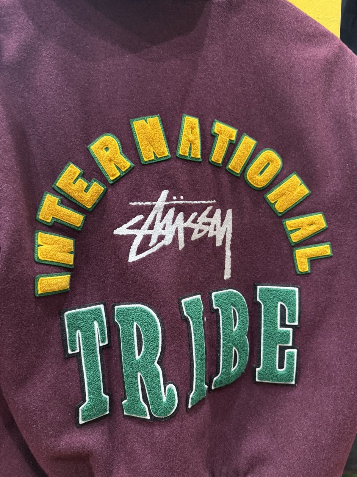 Stussy 90’s STUSSY INTERNATIONAL TRIBE RARE LEATHER VINTAGE JACKET Size US M / EU 48-50 / 2 - 7 Thumbnail