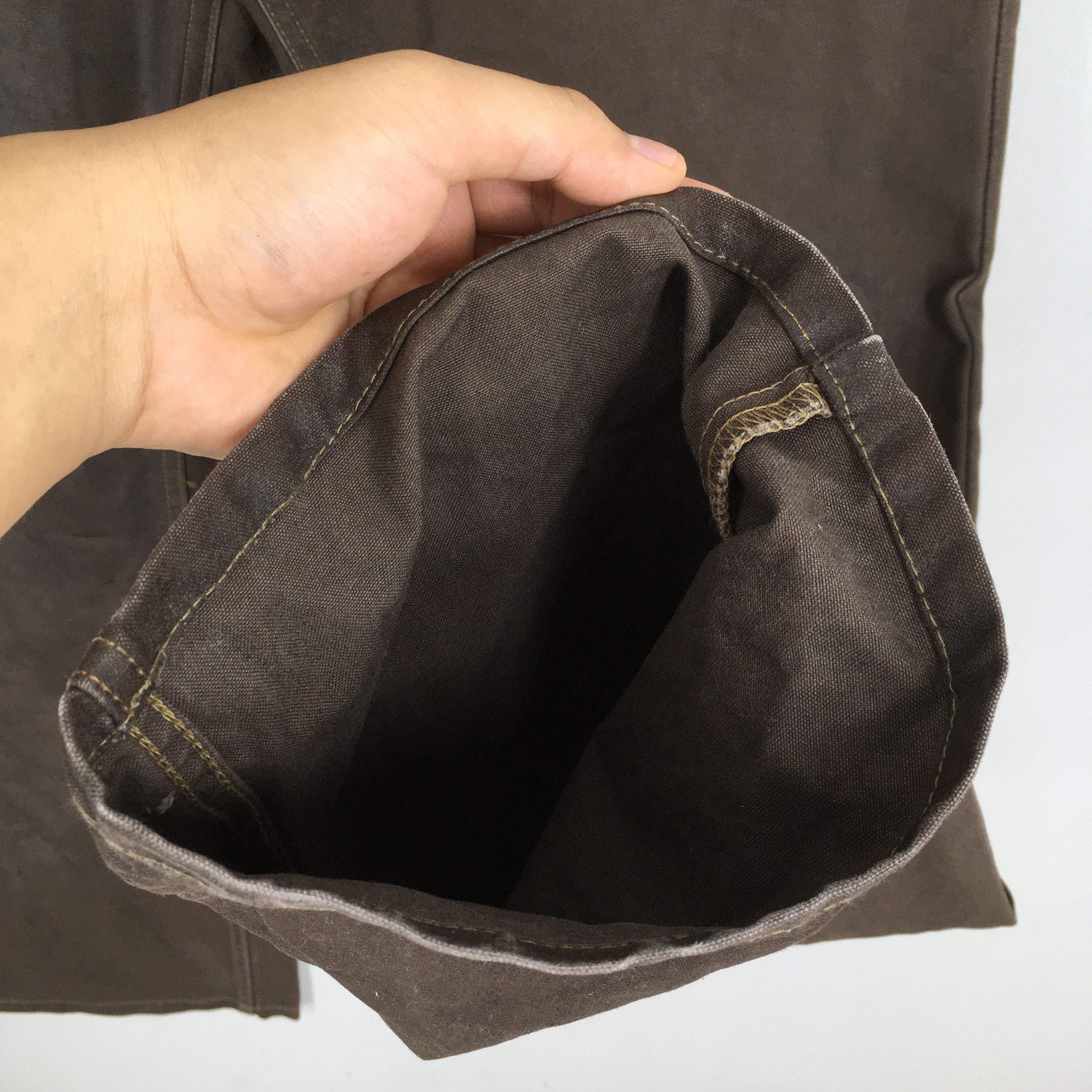Levi's Size 31x31 Vintage Levi's 517 Wax Brown Jeans S1153 Size US 31 - 5 Thumbnail