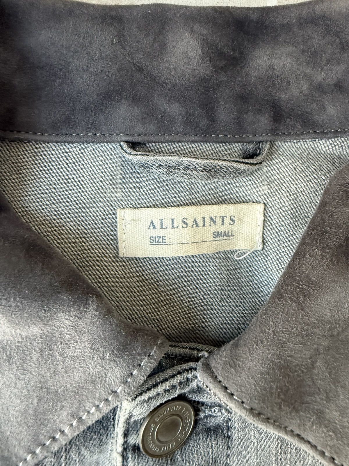 Allsaints Allsaints denim jacket size S Size US S / EU 44-46 / 1 - 4 Thumbnail
