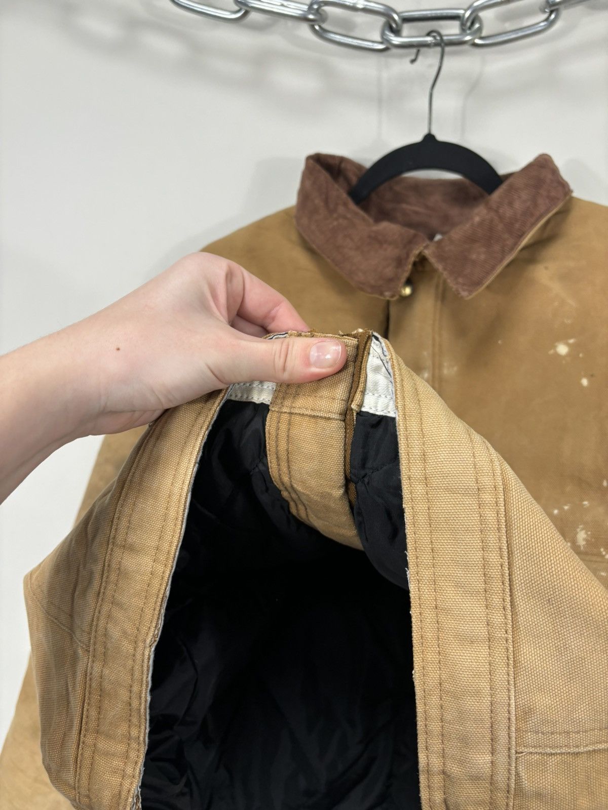 Carhartt Vintage 90s Carhartt Made In USA Work Boxy Cropped Jacket Size US L / EU 52-54 / 3 - 12 Thumbnail