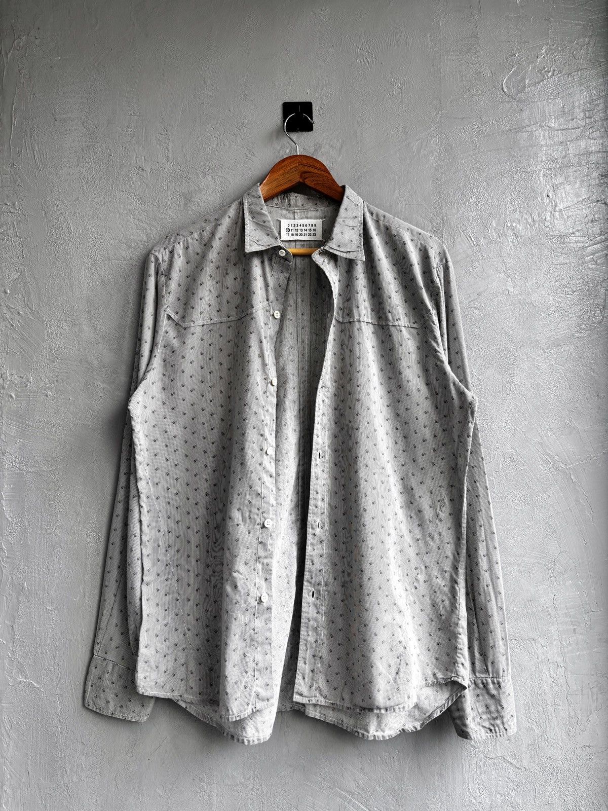Maison Margiela Maison Martin Margiela SS2006 roses embroidery shirt Size US M / EU 48-50 / 2 - 7 Thumbnail