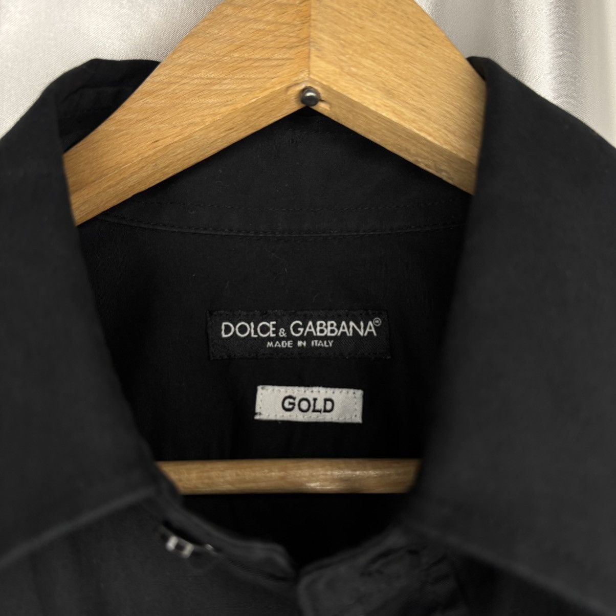 Dolce & Gabbana black long sleeved shirt Dolce & Gabbana basic Logo D&G Size US M / EU 48-50 / 2 - 8 Thumbnail