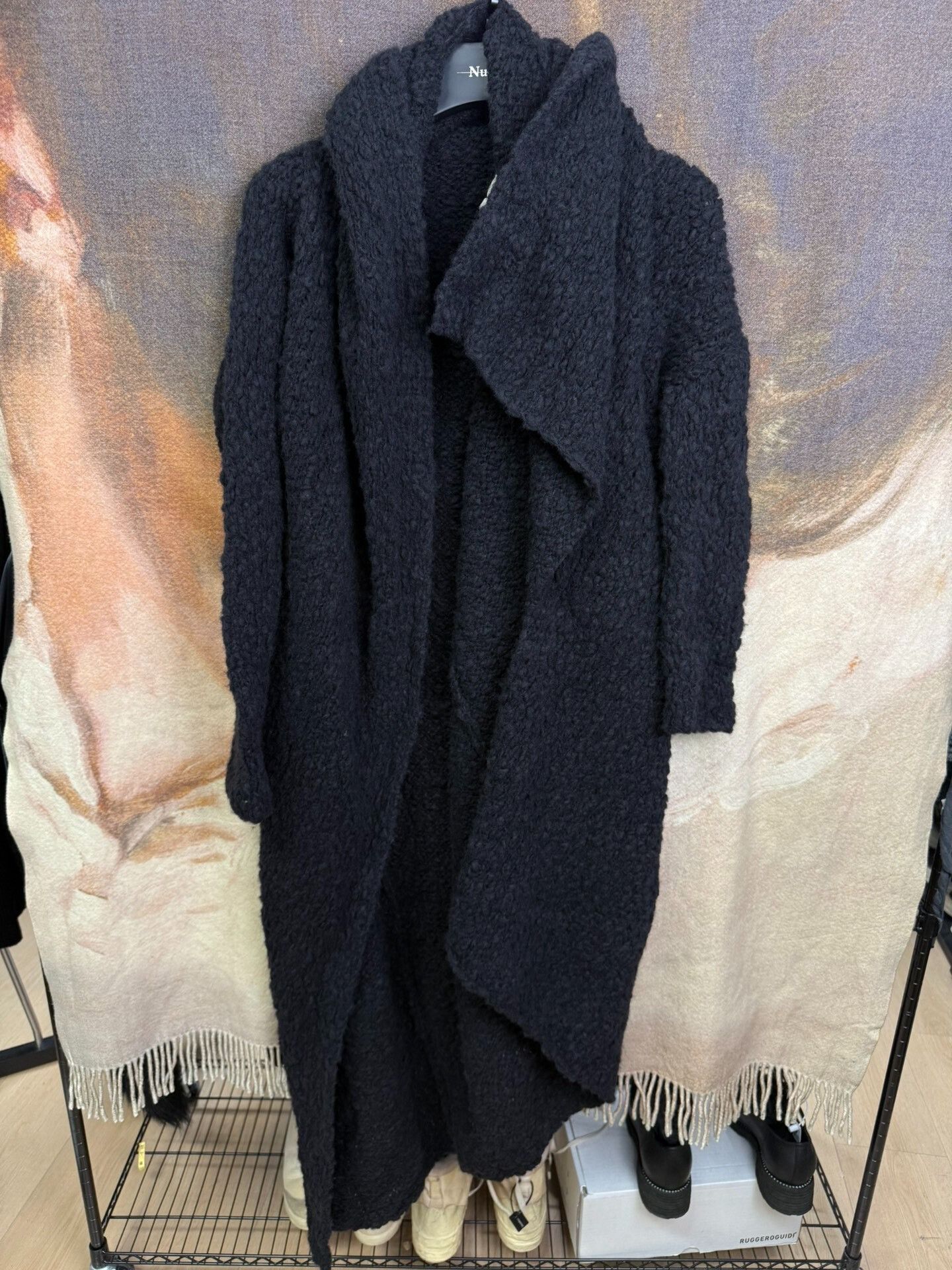 Comme des Garcons UMA WANG Soft Asymmetric Collar Coat Size US S / EU 44-46 / 1 - 1 Thumbnail