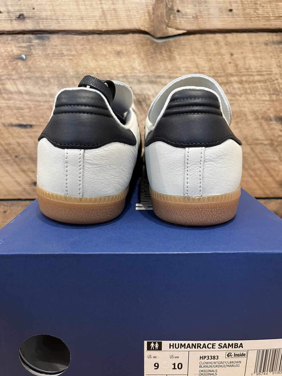 Adidas × Pharrell adidas x Pharrell Samba Human Race Cloud White HP3383 Size 9 Size US 9 / EU 42 - 4 Thumbnail