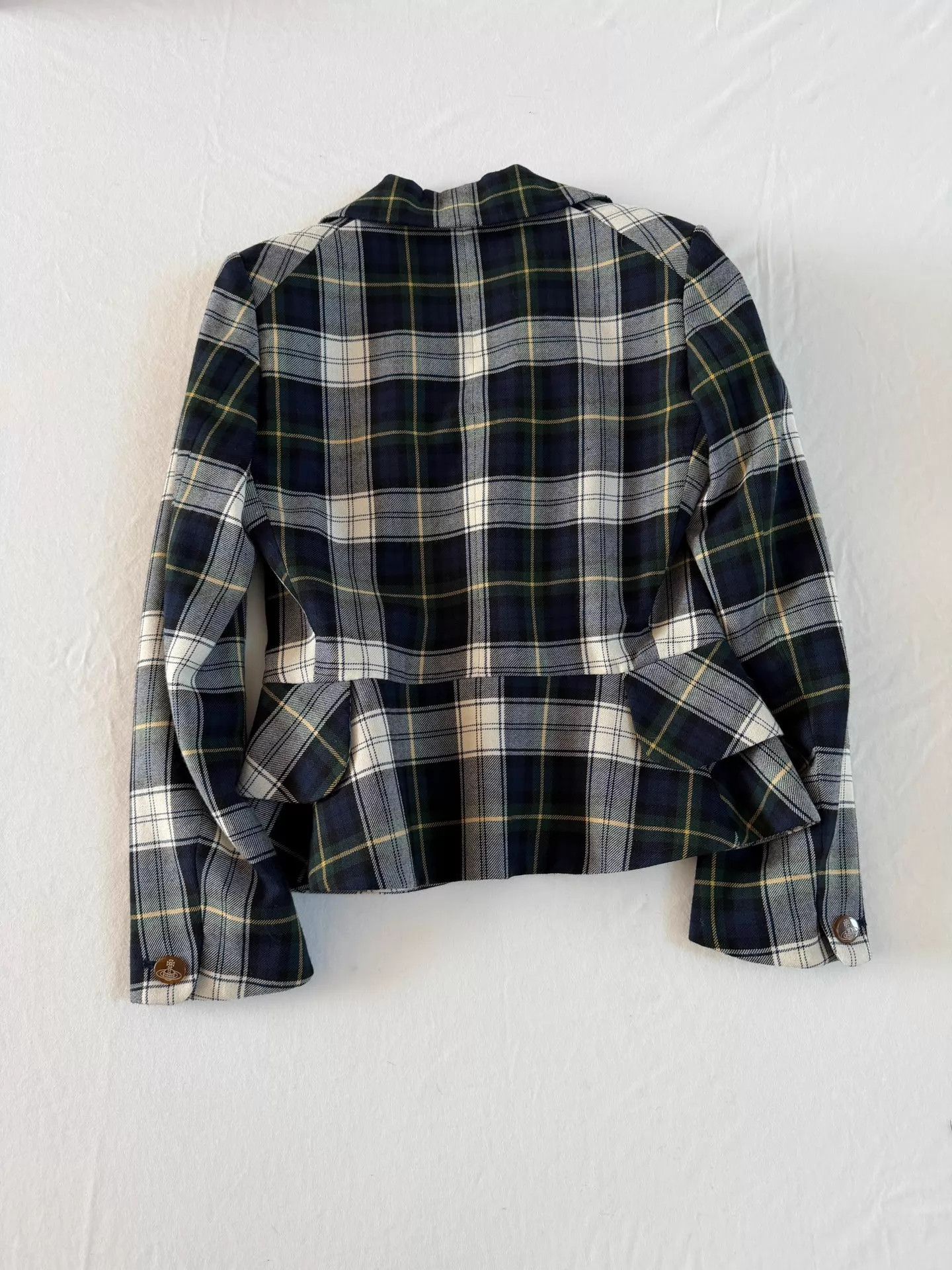 Vivienne Westwood Vivienne Westwood Vintage HeartNeck Velvet Check Suit 3 Size L / US 10 / IT 46 - 8 Thumbnail
