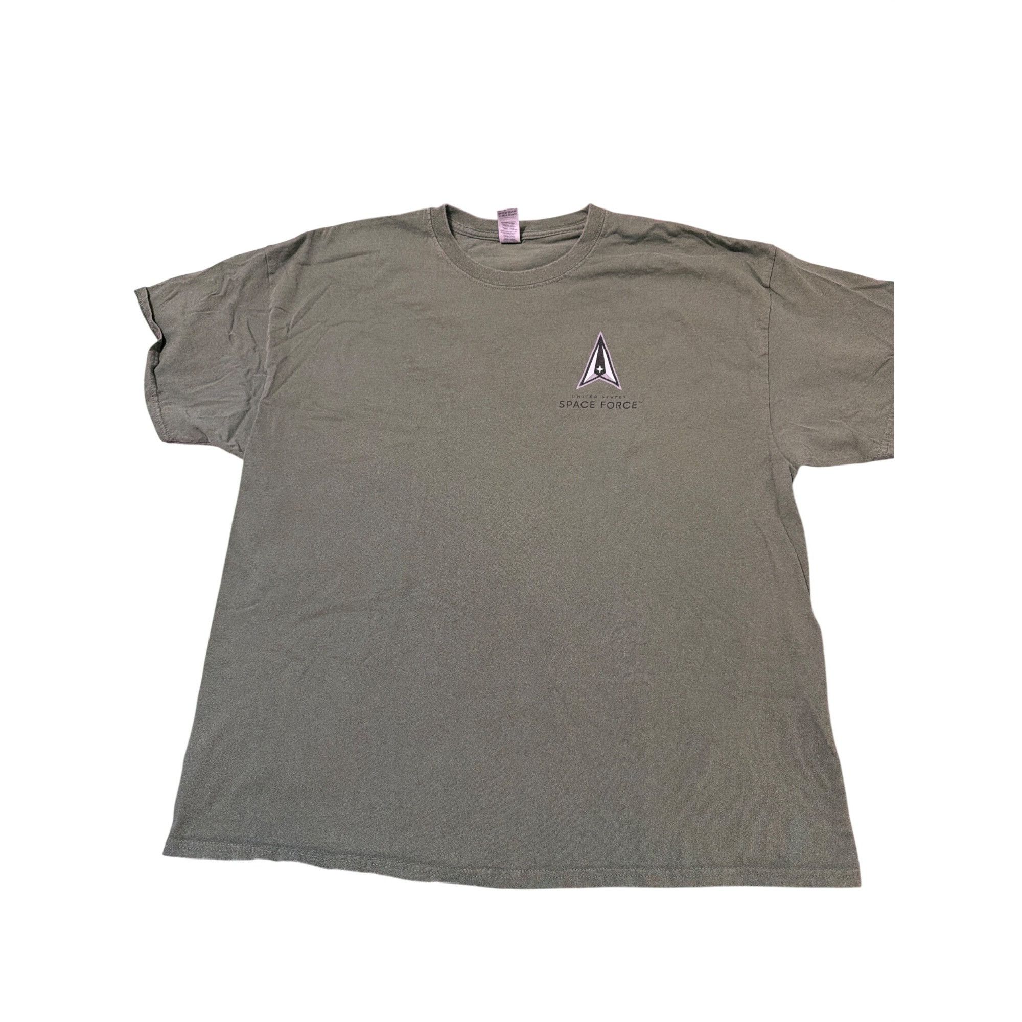 Gildan United States Space Force Logo T Shirt Olive Green Gildan Ul Size US XXL / EU 58 / 5 - 1 Thumbnail