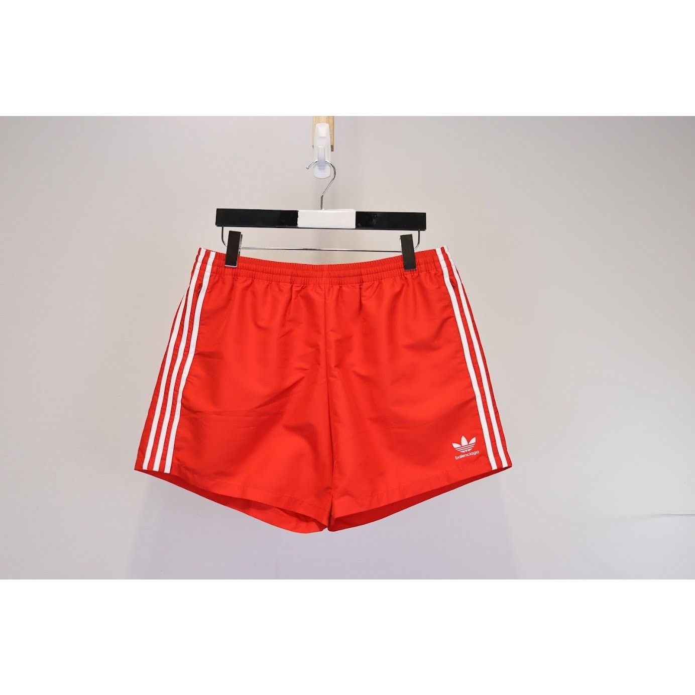 Adidas × Balenciaga o1rshd1 Swim Short in Red / White Size US 34 / EU 50 - 1 Thumbnail