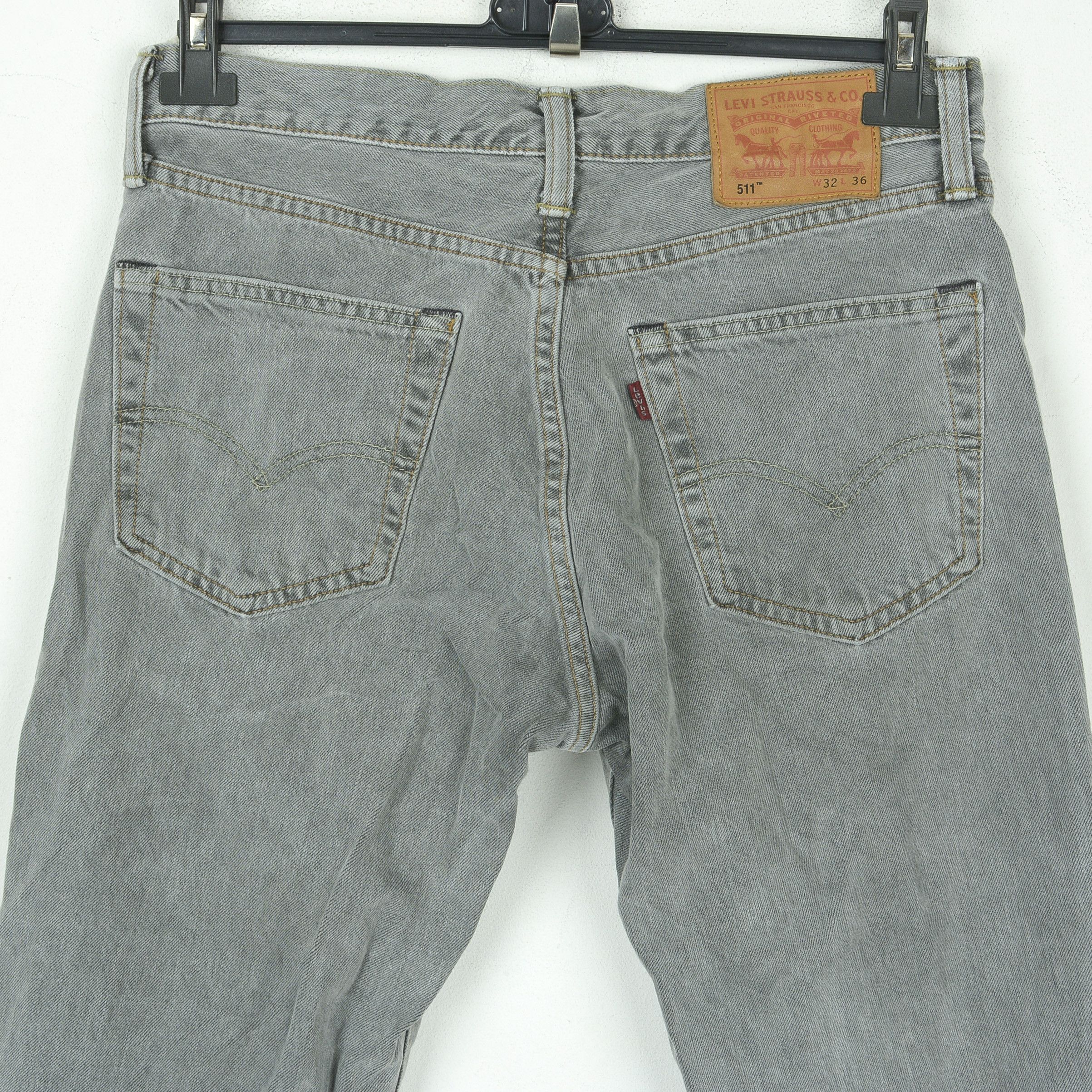 Levi's LEVI STRAUSS 511 W32 L36 Slim Jeans Trousers Pants Size US 32 / EU 48 - 4 Thumbnail