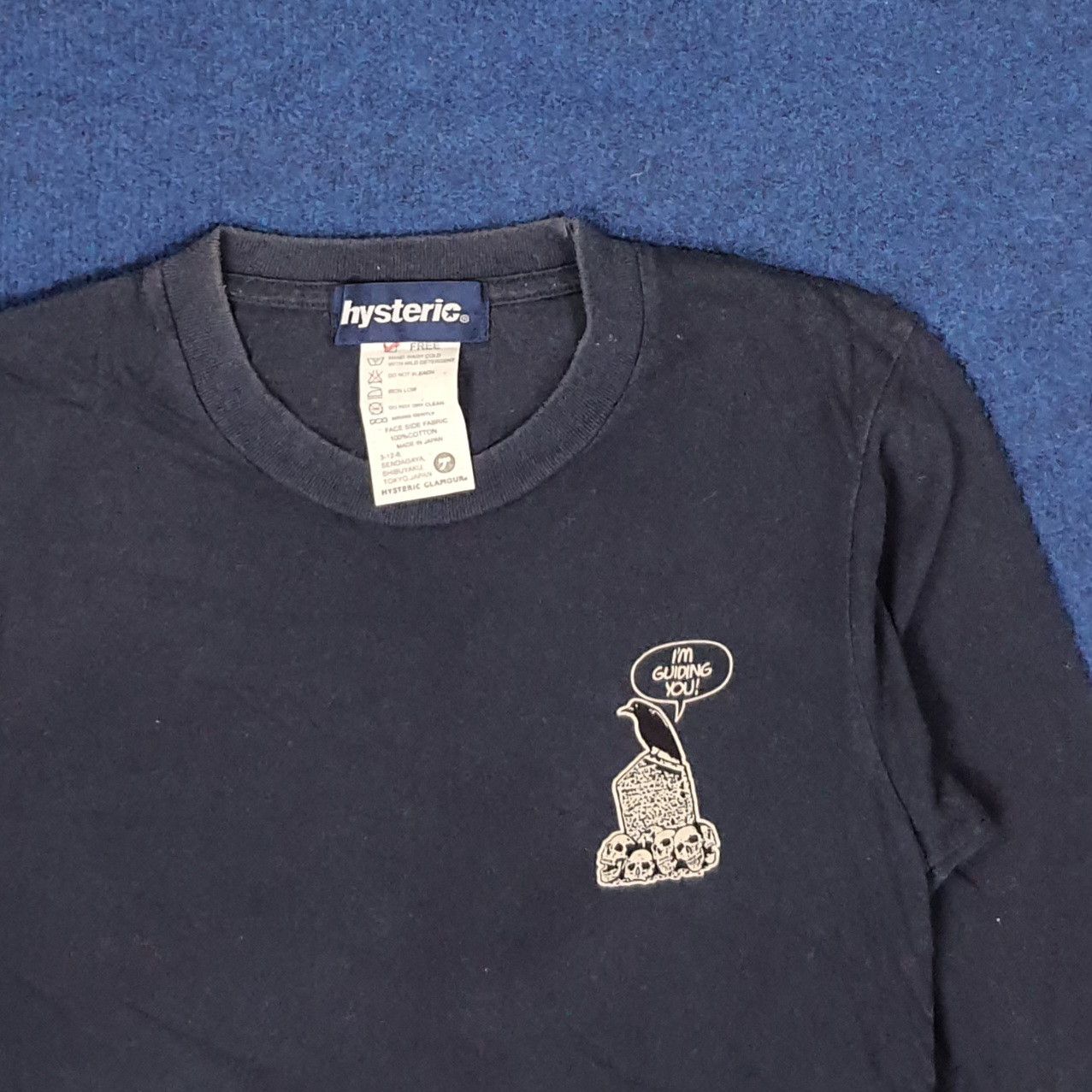 Hysteric Glamour Vintage Hysteric Glamour Japan Streetwear Tshirt C239N1 Size US S / EU 44-46 / 1 - 4 Thumbnail