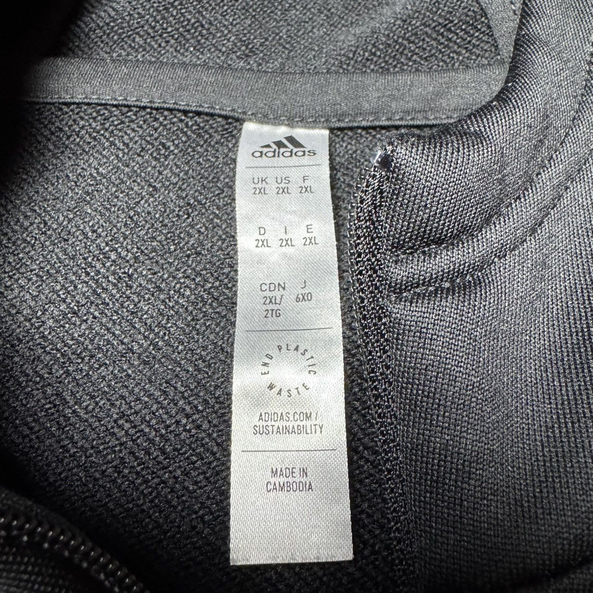 Adidas 2022-23 Manchester United adidas 1/4 Zip Hooded Training Top Size US XXL / EU 58 / 5 - 5 Thumbnail