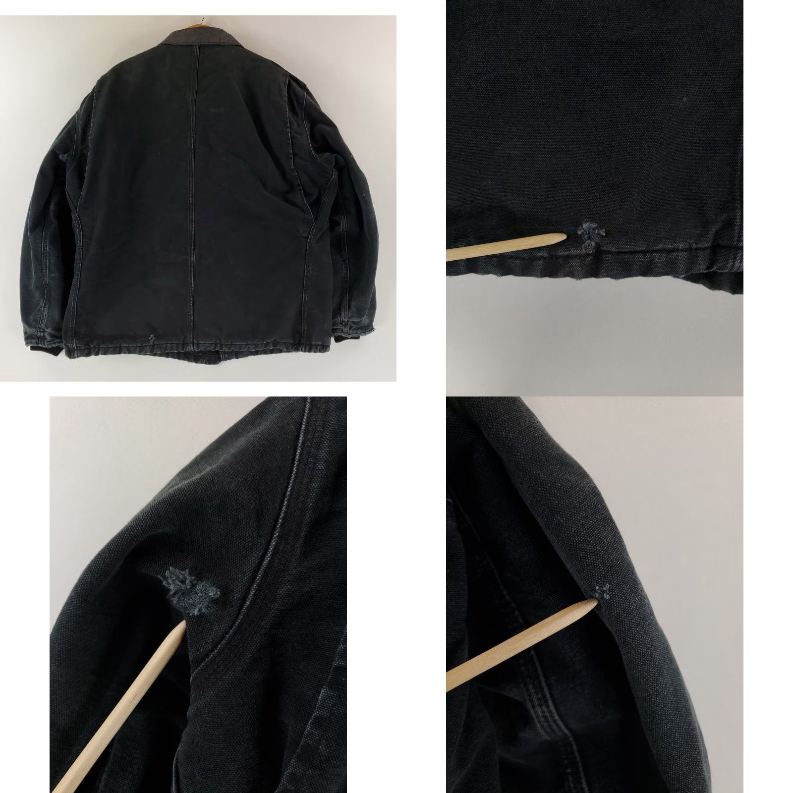 Carhartt VINTAGE Carhartt Jacket Traditional VTG 80s 90s Chest Pockets Corduroy Black Mens XL Bomber Jacket Size US XL / EU 56 / 4 - 9 Thumbnail