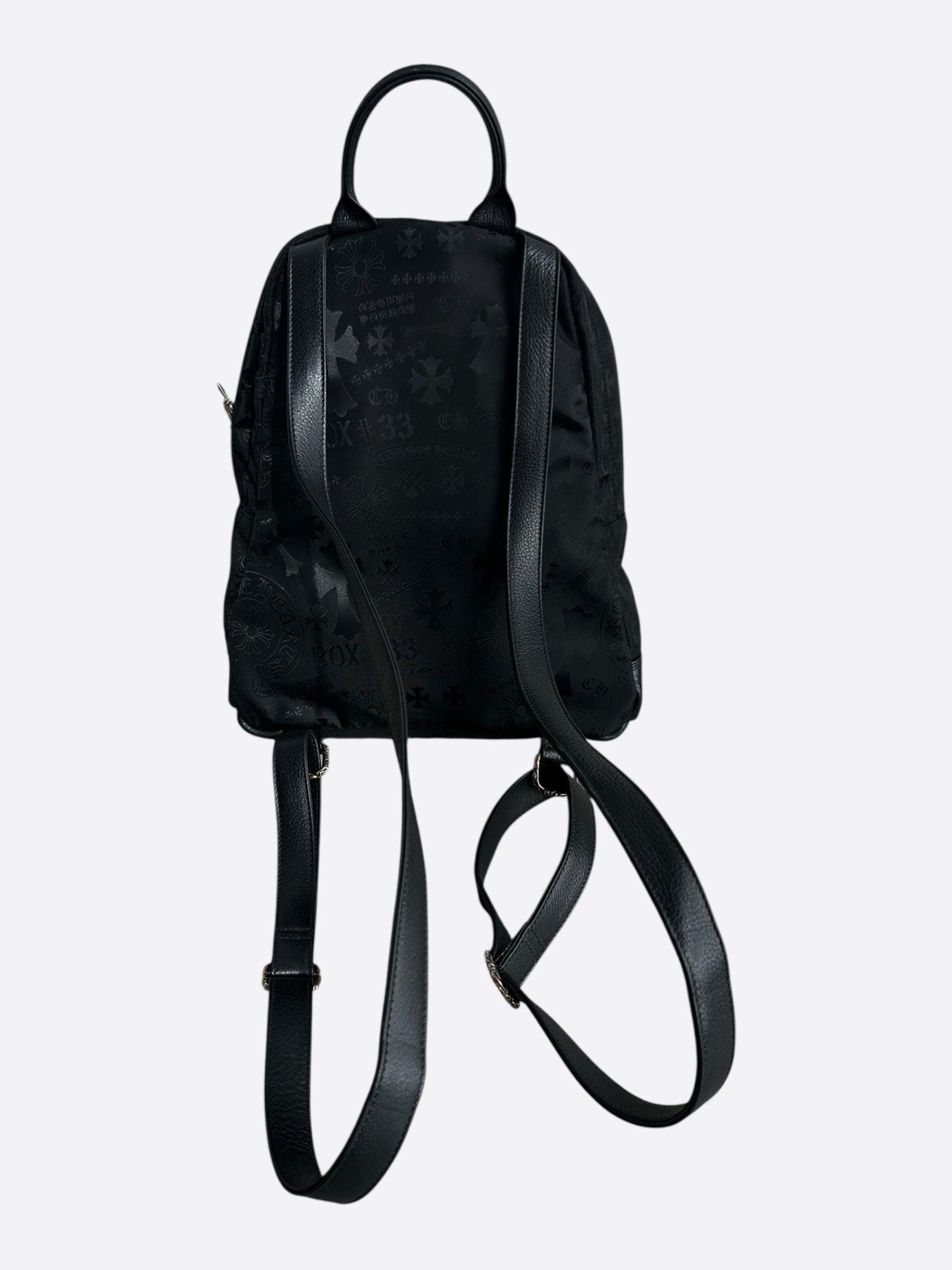 Chrome Hearts Chrome Hearts Black Stencil 7th Grade Nylon Mini Backpack Size ONE SIZE - 3 Thumbnail