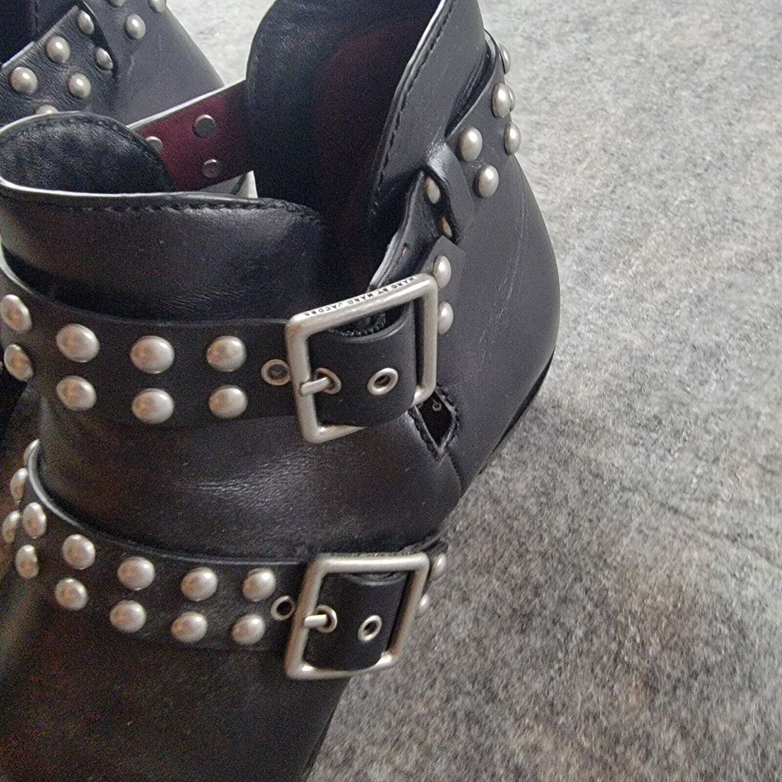 Marc by Marc Jacobs Marc by Marc Jacob Carrol Studded Leather Ankle Bootie Size US 7.5 / IT 37.5 - 5 Thumbnail