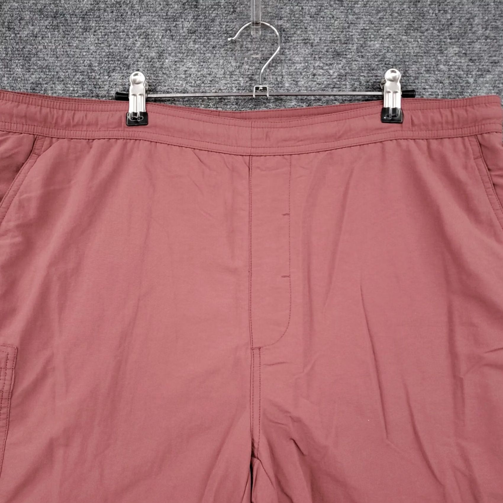 Tommy Bahama Tommy Bahama Swim Shorts Mens M Medium Red Cargo Board Trunks Lined Size US 31 - 3 Thumbnail