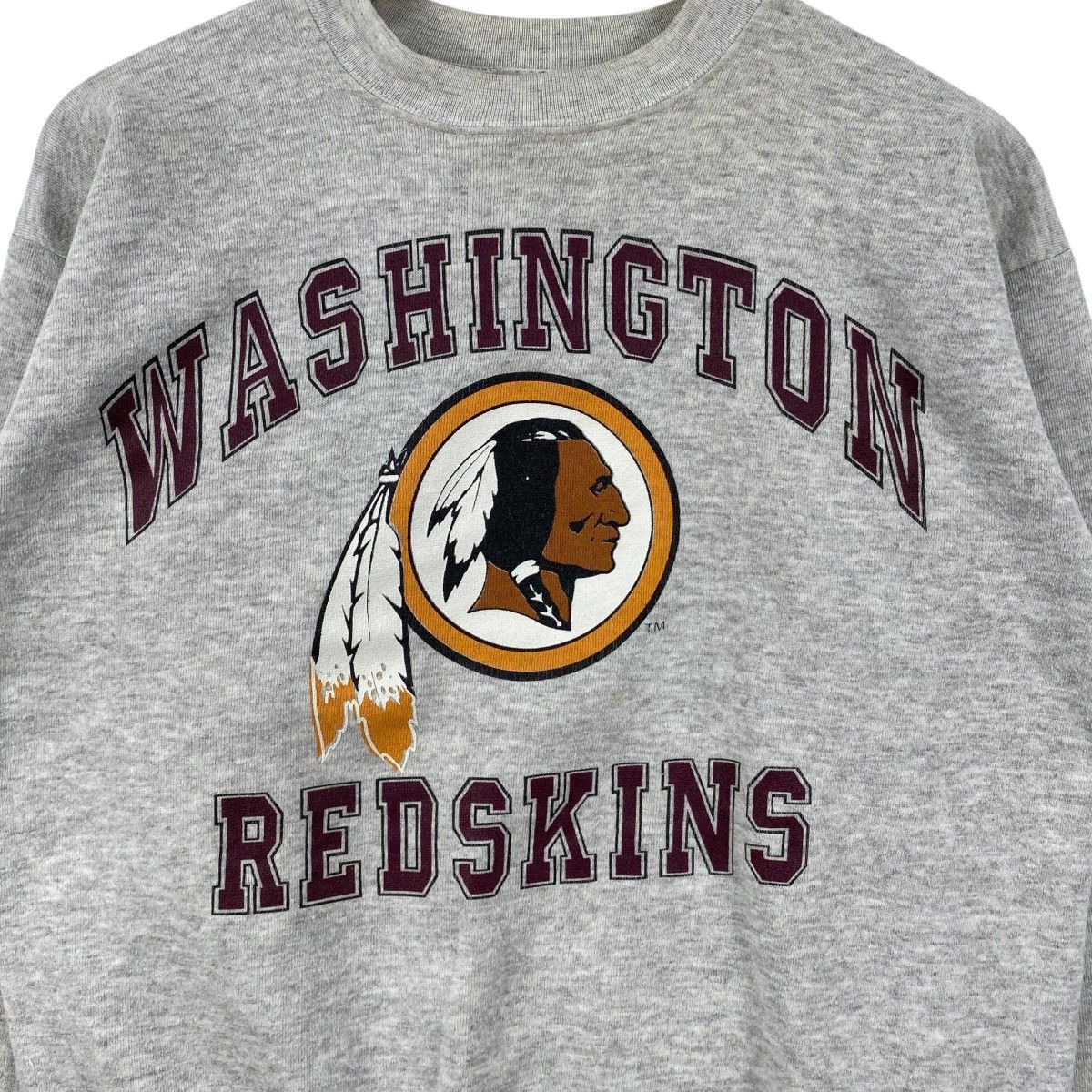 NFL × Vintage Vintage 90's WASHINGTON COMMANDERS Nfl Graphic Crewneck Size US L / EU 52-54 / 3 - 3 Thumbnail